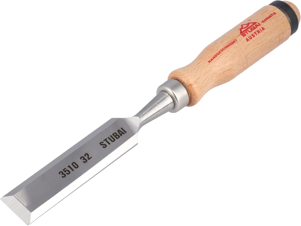 Houtbeitel - Steekbeitel - Houtbewerking - Professionele uitvoering - 32 mm