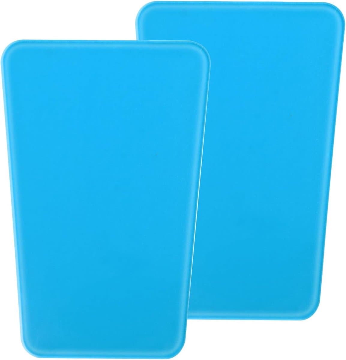 Scheenbeschermers - Gel Inleg - Sneeuwsporten Voetbal - Herbruikbaar Antislip - 15x10cm - Blauw
