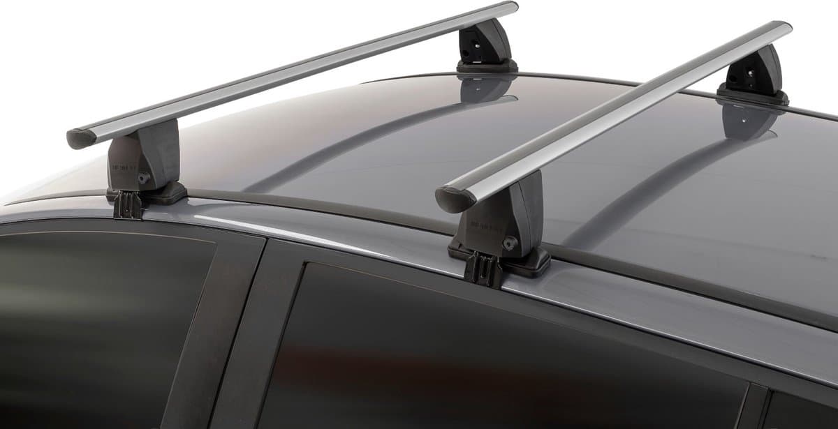 Dakdragers geschikt voor Chevrolet - Daewoo Cruze (J300) 2009-2016 5-deurs hatchback Menabo Delta zilver