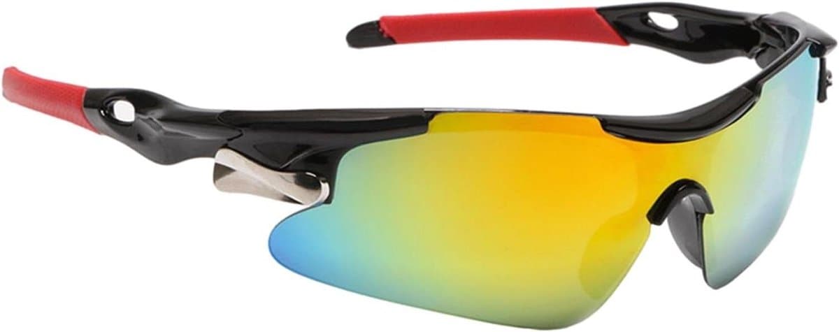 Fietsbril - Sportbril Wielrennen - Bescherming Buiten - Polariserende Lens - 14 x 11.8 x 4.3 cm - Niet gespecificeerd
