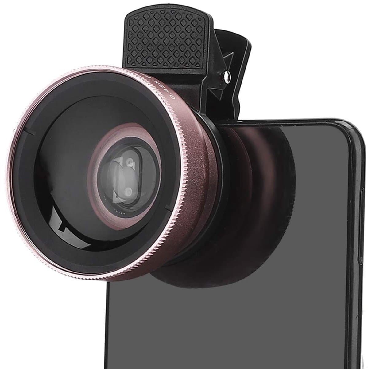 VT Goods - Professionele Telefoonlens - 0,45x Supergroothoek- en Macrolens - 2 in 1 Mobiele Telefoonlens - Voor Smartphones en Tablets - Geschikt vo..