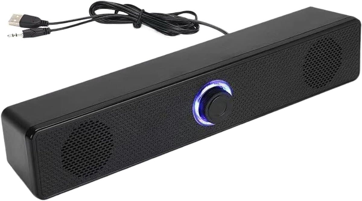 Draadloze Soundbar - Thuisbioscoop Geluid - Film en Muziek - Dubbele Transmissie - 296 cm Lengte - Zwart