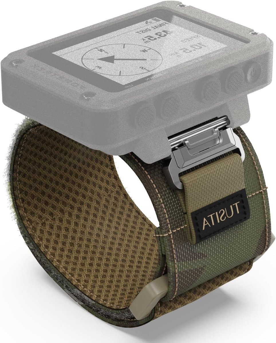 Compatibele Armband voor Garmin Foretrex 601, 701, 801 en 901 - Duurzaam, Comfortabel en Stijlvol voor GPS-gebruik