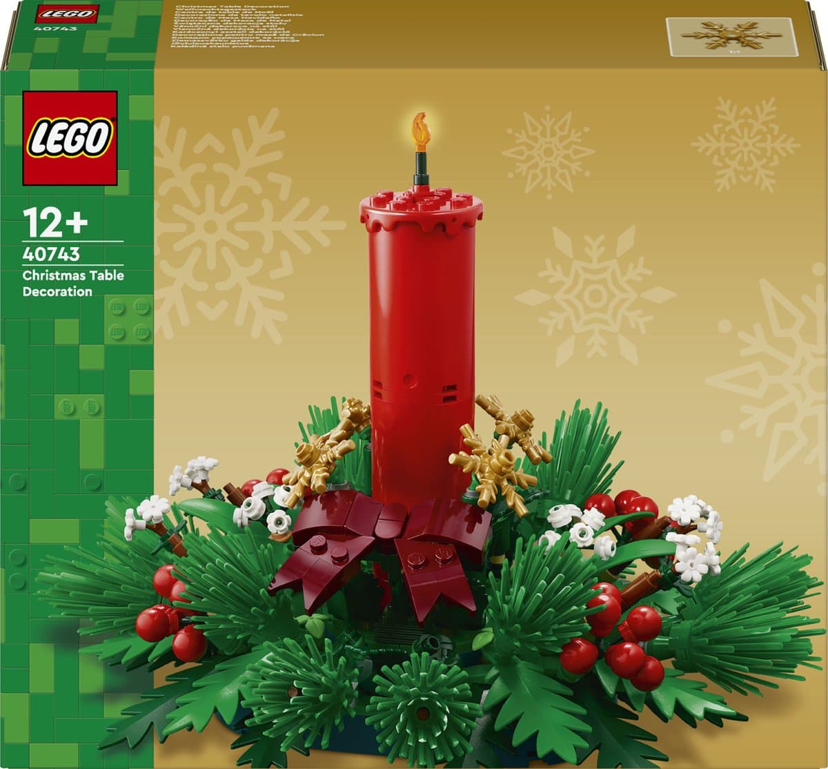 LEGO Overige 40743 Kersttafelversiering