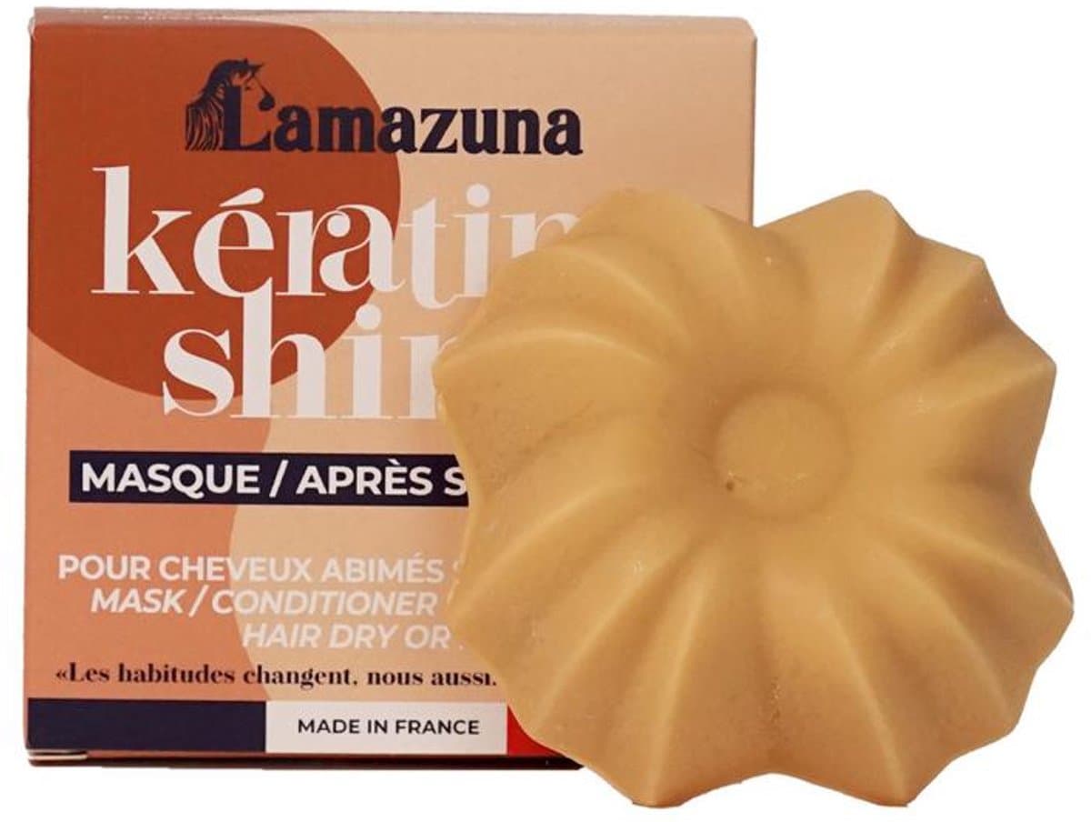 Lamazuna Mask/hair conditioner keratin shine bio 71 Gram