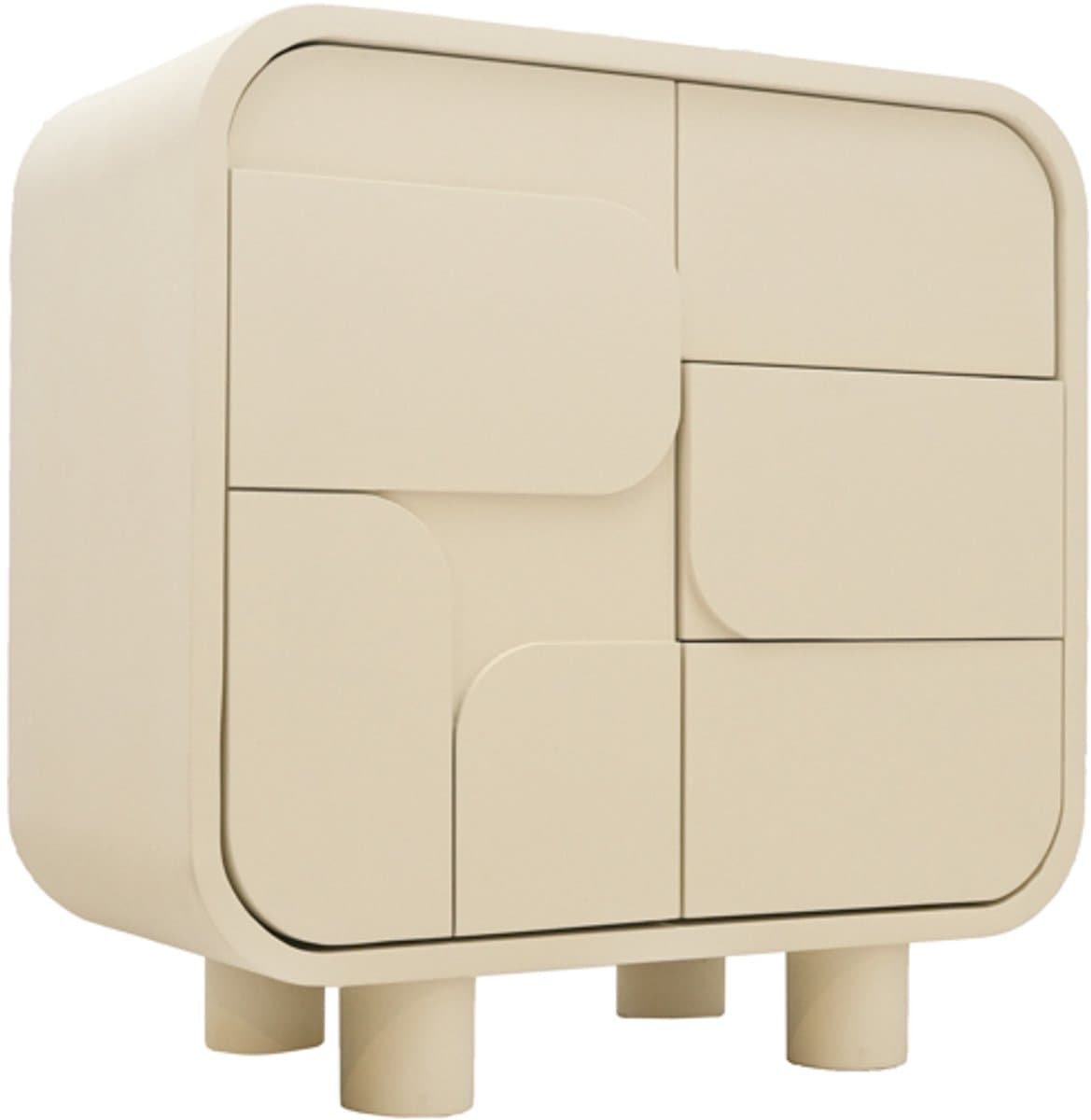 Tower living Alviano Small cabinet 1 dr + 3 drws - 80x40x80