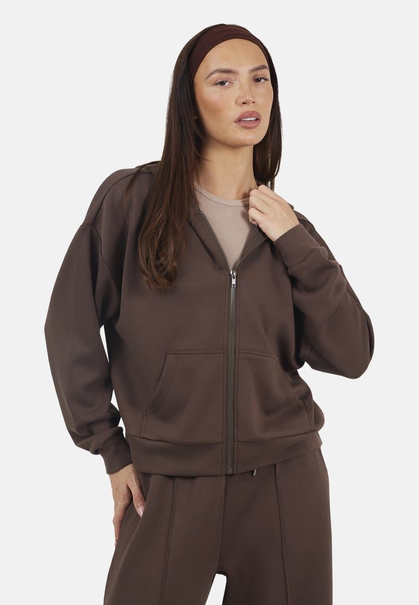 Brave Soul - Outdoorjas - Polyester - Vrouwen - Maat XS - bruin