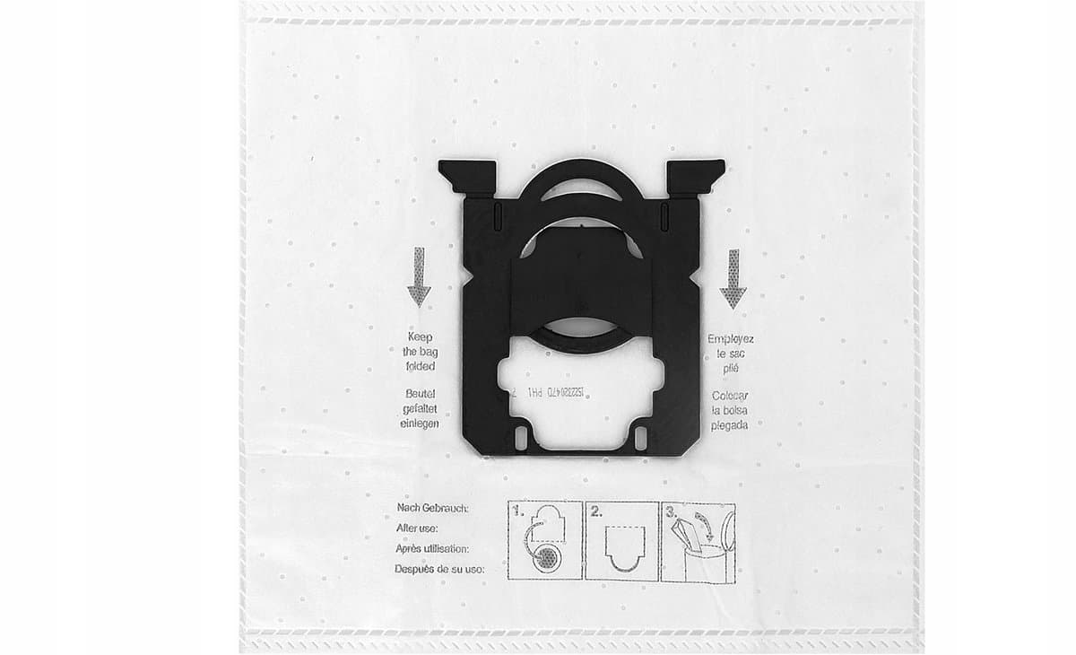 4x Synthetische Stofzuigerzakken voor Electrolux EasyGo EEG41CB