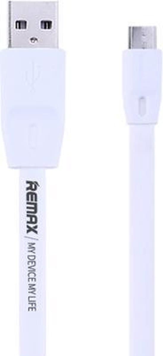 Remax d803ffbb1968 USB-kabel 1 m USB 2.0 USB B Micro-USB B Wit