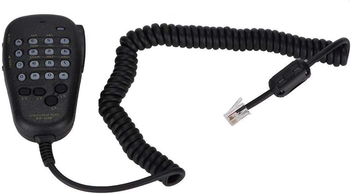 Draagbare Walkie Talkie Handheld Microfoon met Magnetische Ring Speaker voor FT-1500 FT-1802 FT-8900 OT8G Radio - Hoge Kwaliteit Headset met Gold Plated Connector .