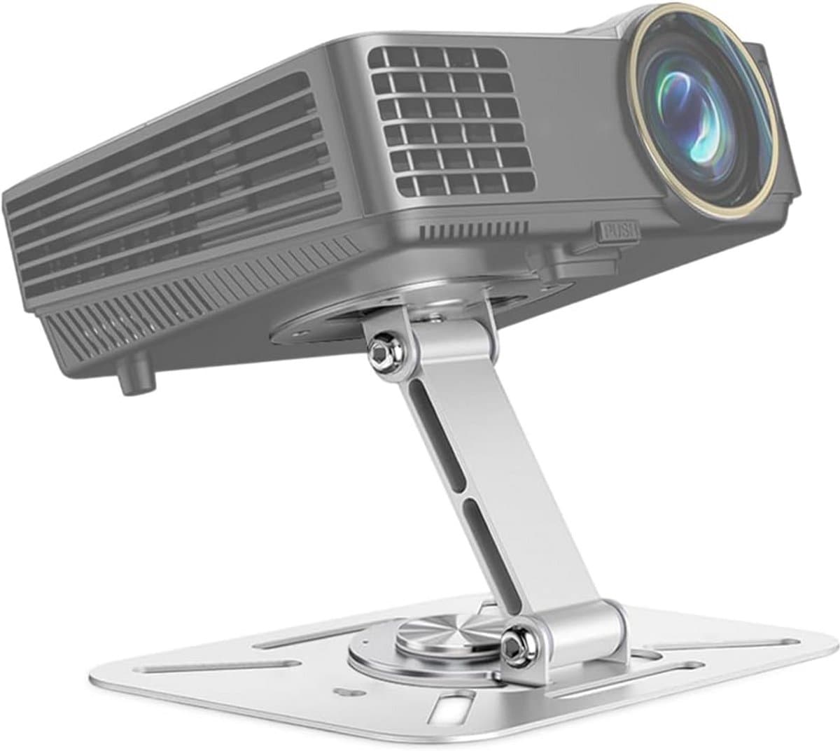 Universele Projectorstandaard Tafelmodel 360° Draaibaar en Verstelbaar voor Mini Projectoren en Camera's