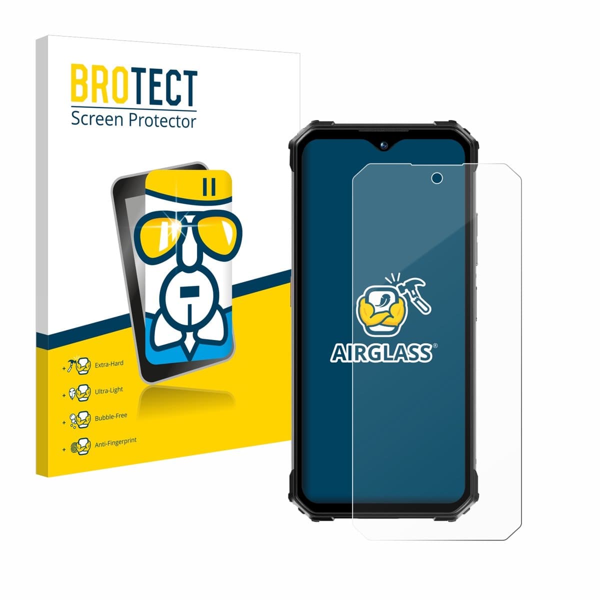 Screenprotector voor Oukitel WP26 Beschermglas transparant