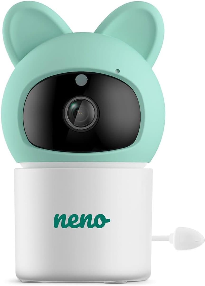 Smart Babyfoon - Baby Monitor Wifi - Babykamer Bewaken - 24/7 Beveiliging - 22 x 11 x 8 cm - Wit