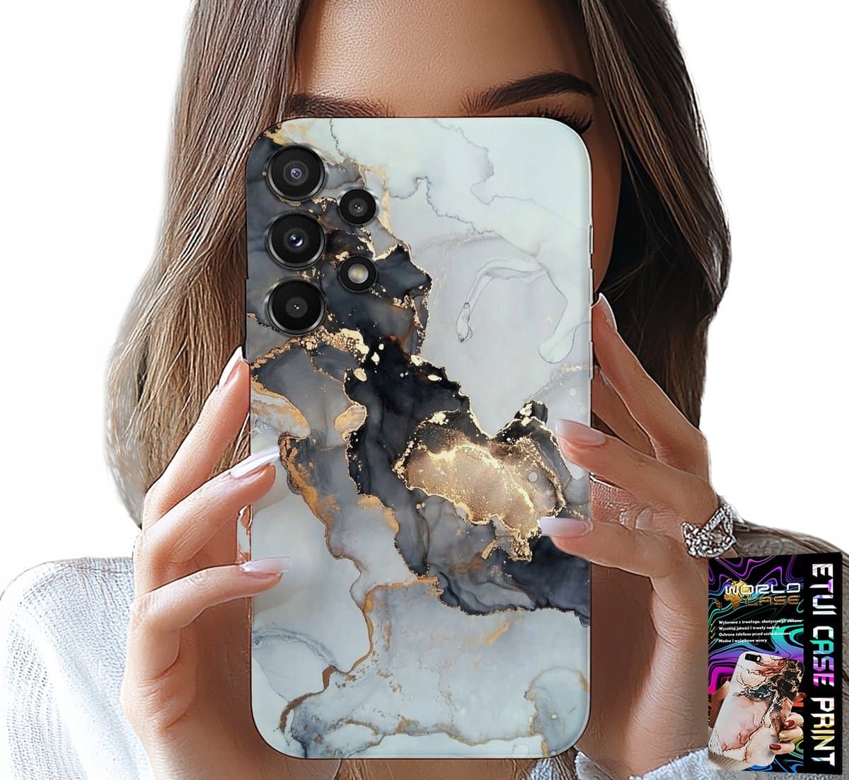 HOESJE VOOR SAMSUNG GALAXY A32 4G - ELEGANT MARMERMODIEUS EN VROUWELIJK PATROON