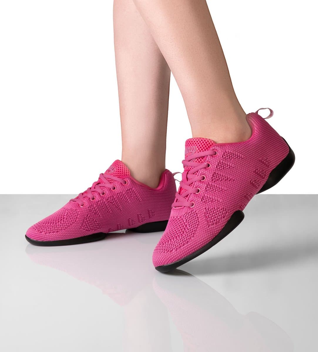 Suny 165 Fuchsia Dames Danssneakers - Flexibele Splitzool - Draaipunt voor soepele draaibewegingen - Lichtgewicht en ademend - Danssneakers Salsa, Latin, Bachata - Dansschoenen Buiten - SUNY - fuchsia - 41 1/3