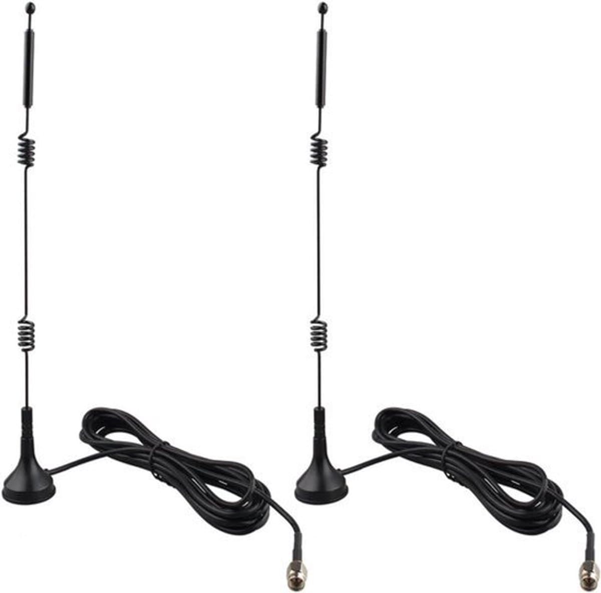 2 Stuks Dual Band 24GHz 5GHz 58GHz 12dBi SMA Mannelijke MIMO Omnidirectionele Wifi Antenne