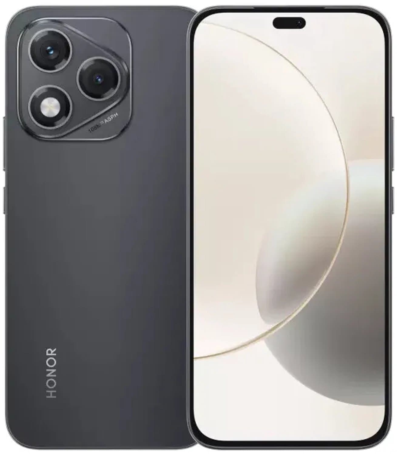 Honor 400 Lite 8GB+256GB Zwart - 5G, 108MP Camera, AI Cameraknop, IP64