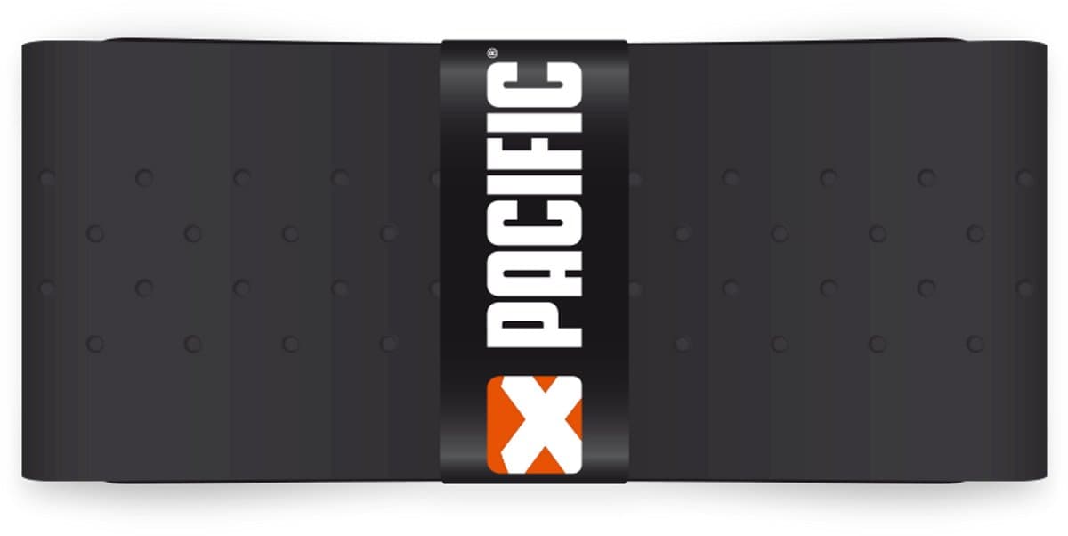 Pacific X Tack Perfo Duo Pack - Tennisgrip - 0.55mm - Zwart - 6 Overgrips