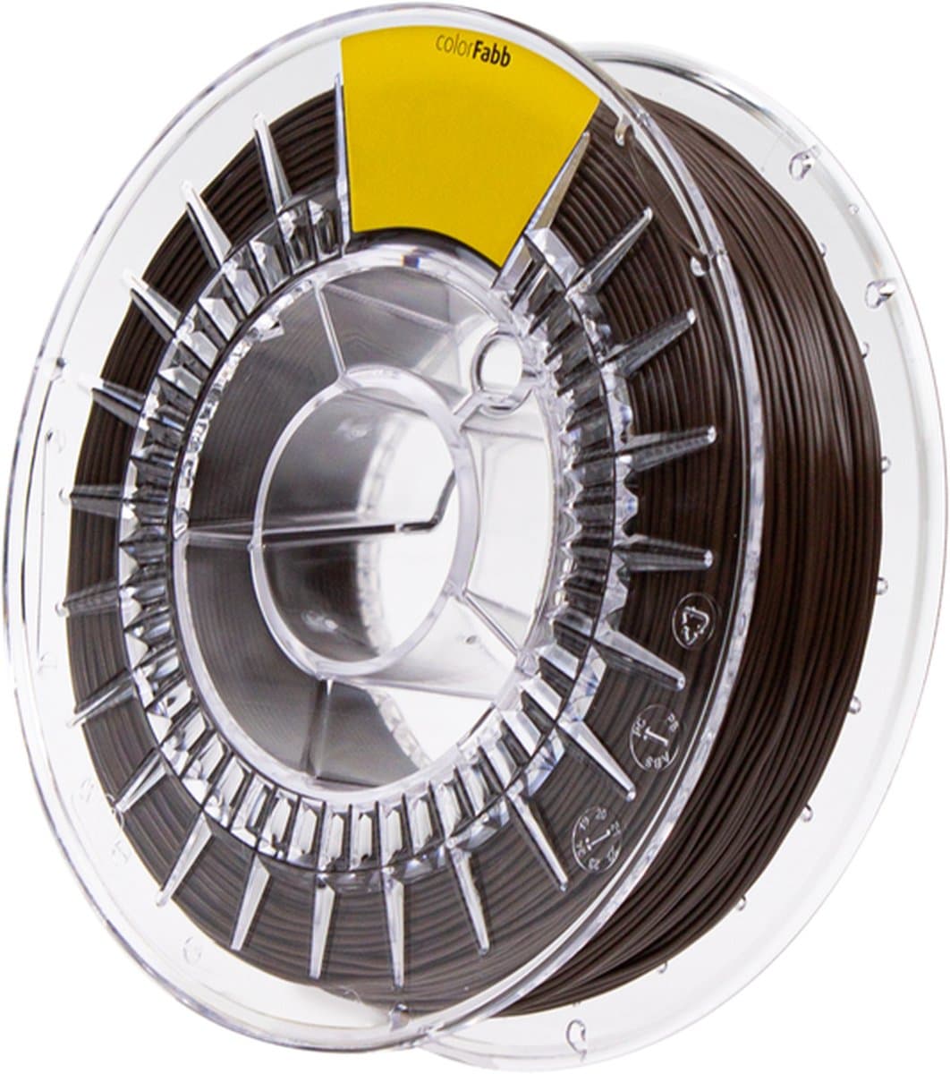 colorFabb Varioshore Prothetisch Donkerbruin 3D-printerfilament - 1,75 mm - 700 g - Lichtgewicht materiaal - Zachte aanraking - Ideaal voor protheses