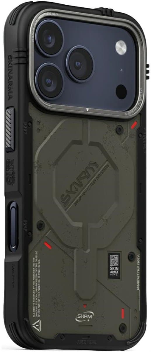 Skinarma Vigor MagSafe Hoesje voor iPhone 17 Pro Groen