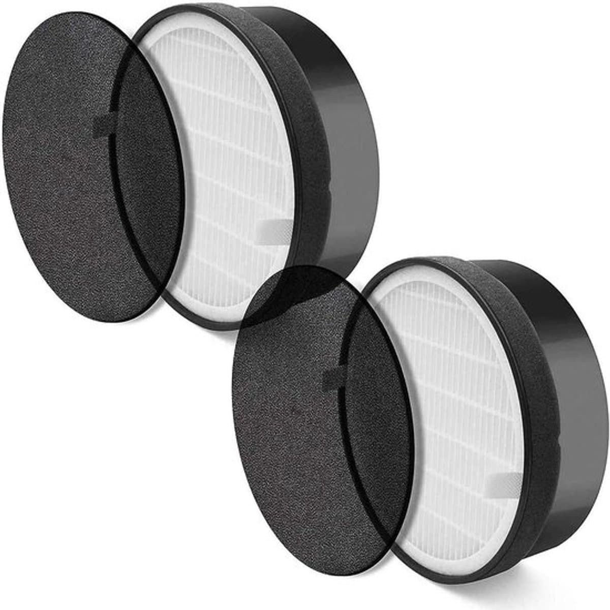 Vervangende filters geschikt voor Levoit LV-H132 luchtreiniger - actiefkoolfilter - Vervangt geschikt voor LV-H132-RF luchtfilter-2 stuks