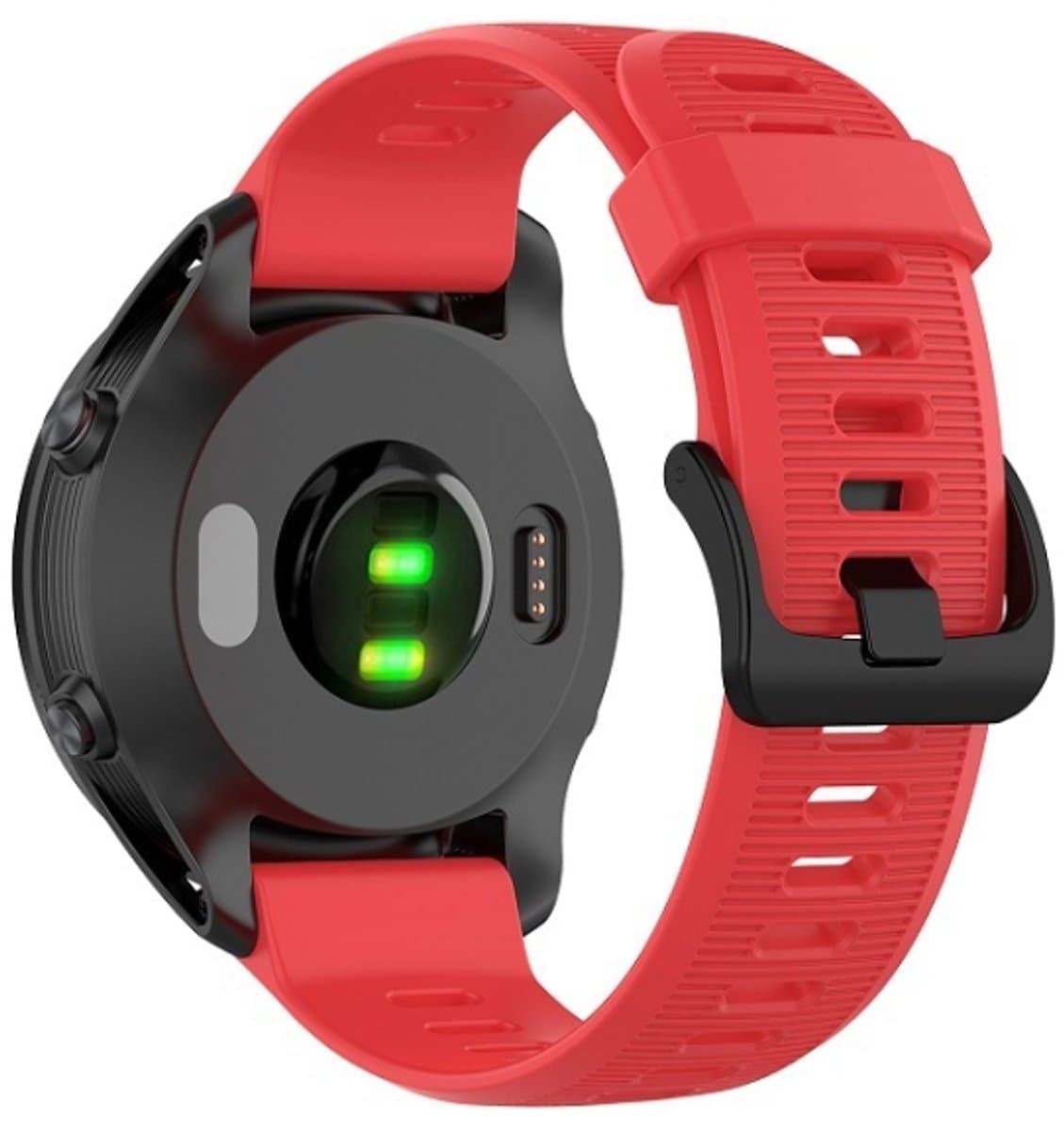 Voor Garmin Forerunner 945 siliconen band (rood)