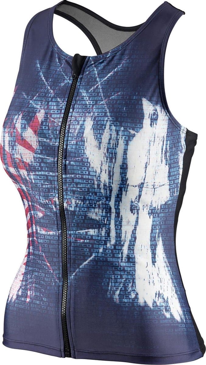 Beco Tanktop Besuit Dames Polyamide Donkerblauw C-cup Maat 36