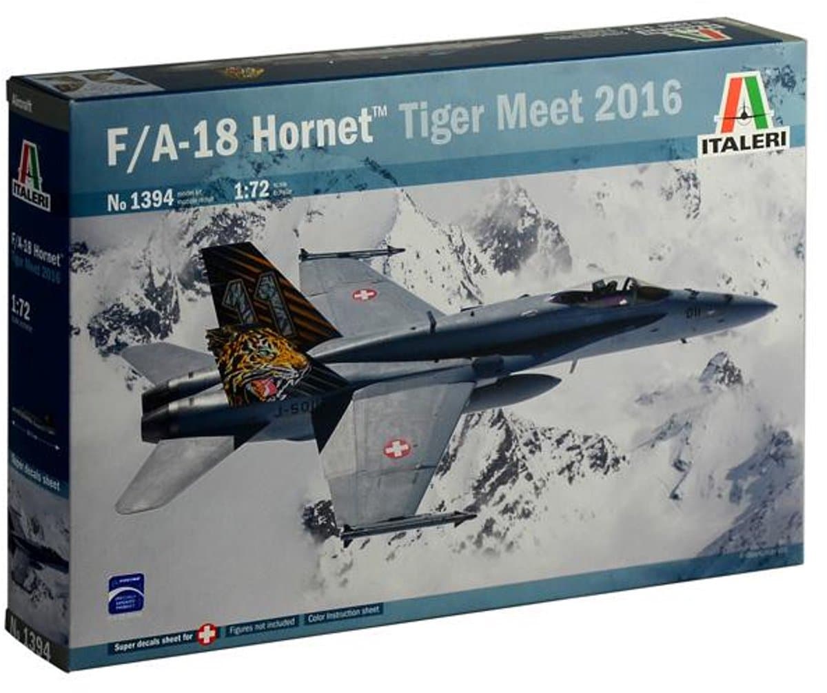 1:72 Italeri 1394 F/A-18 Hornet Tiger Meet 2016 Plastic kit