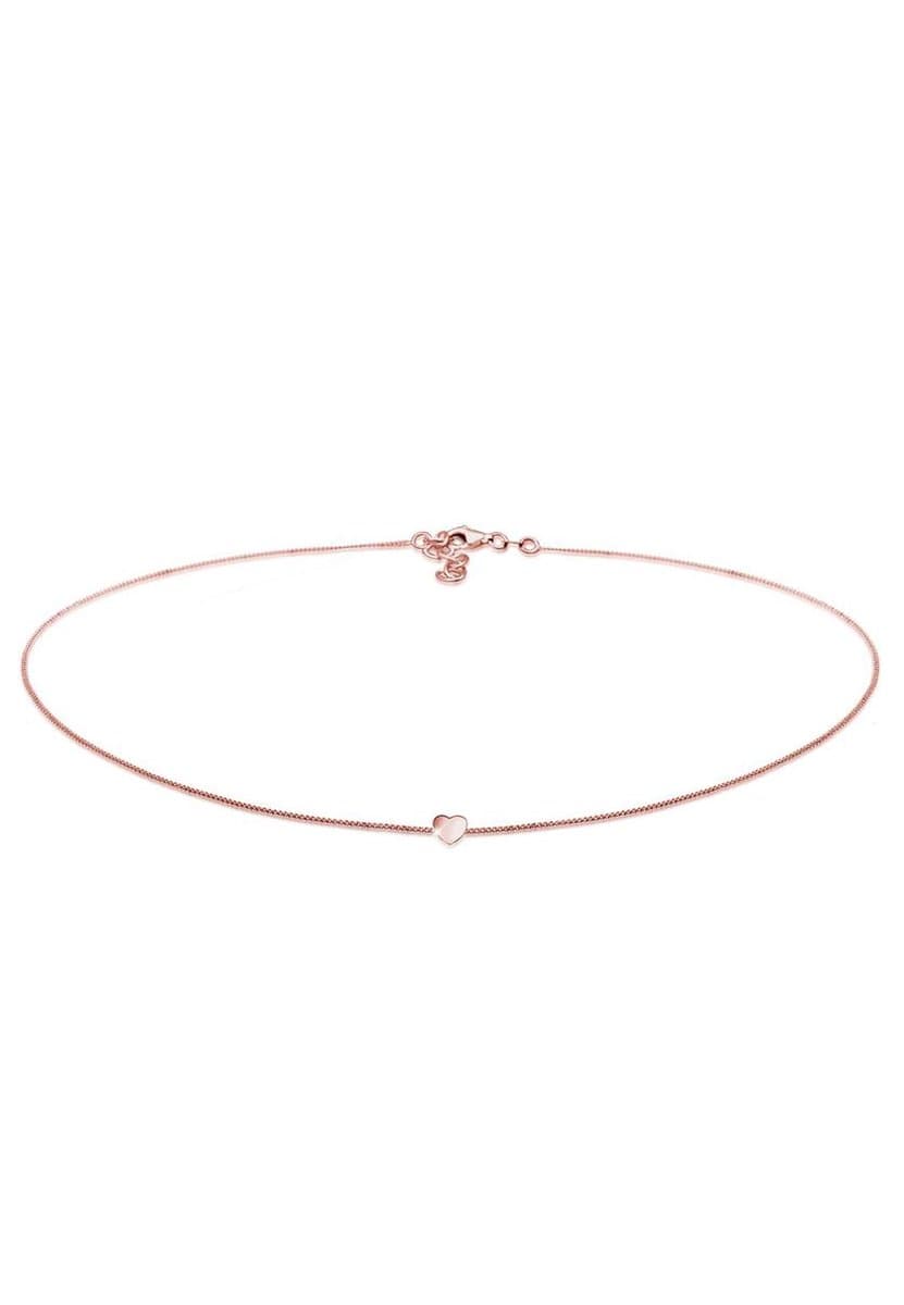 Elli - Halsketting - Dames Choker Hart Hanger Filigraan in 925 Sterling Zilver - Dames