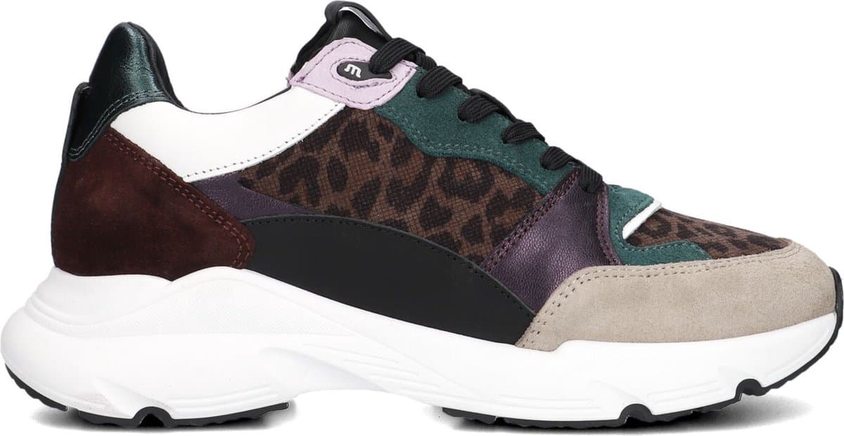 Maruti Raven Sneakers - Leren Sneaker - Dames - Groen - Maat 41