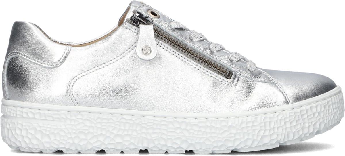 Hartjes 162.1402 Sneakers - Leren Sneaker - Dames - Zilver - Maat 41,5