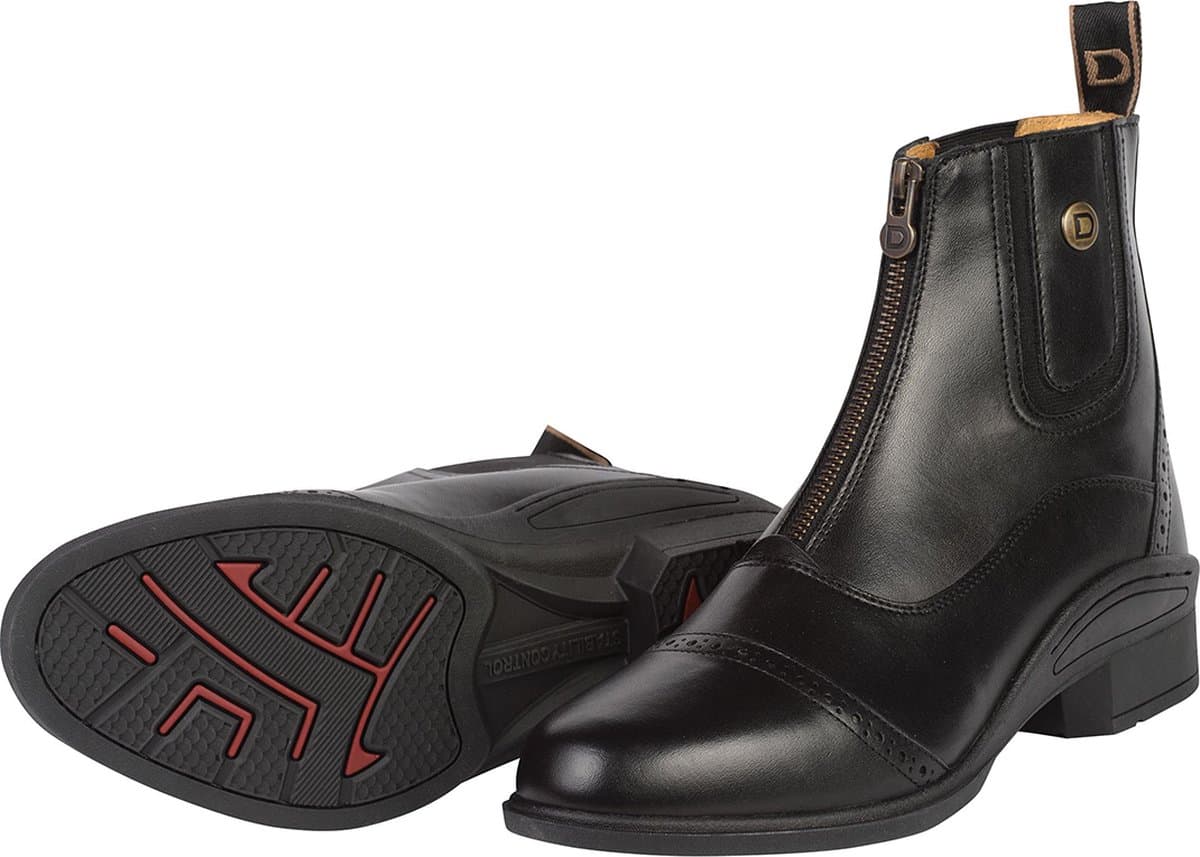 Dublin Jodhpurs Rapture - Paardrijlaarzen - Leer - Zwart - Maat 37