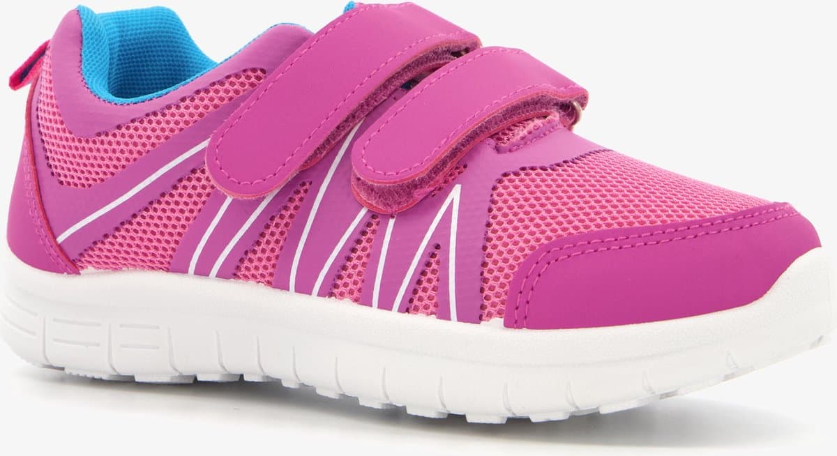 Chicane kinder gymschoenen klittenband roze blauw - Maat 27
