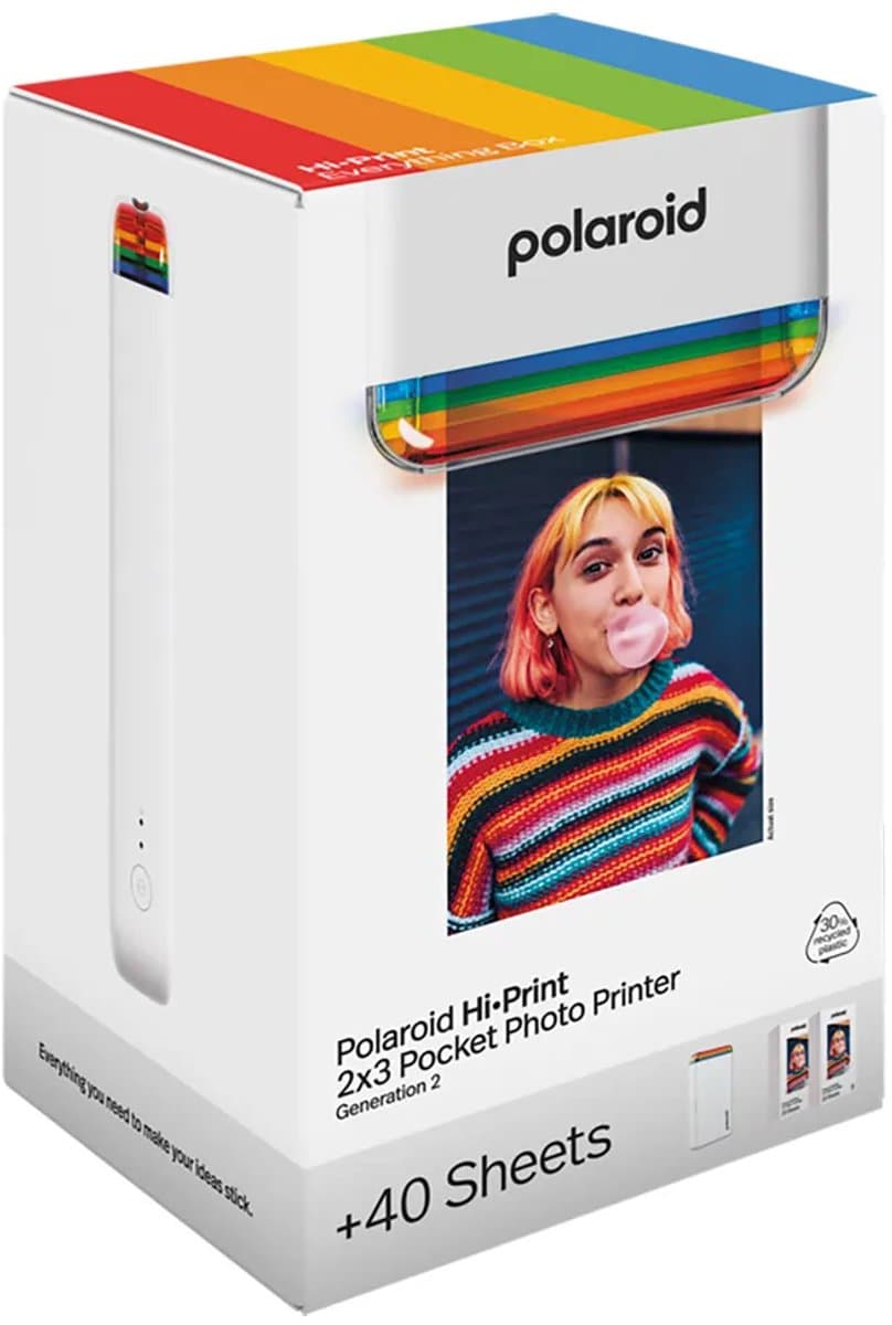 Polaroid Everything Box Hi-Print 2x3 Gen 2 Wit