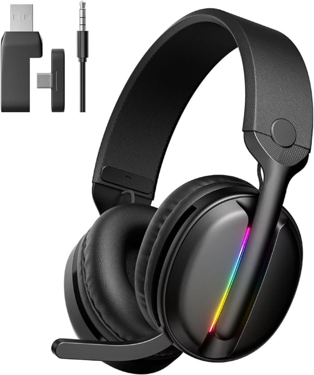 Core® Game headset draadloos - Headset - Game headset - Gaming headsets - Zwart -‎22x 19x 10cm; 360 g