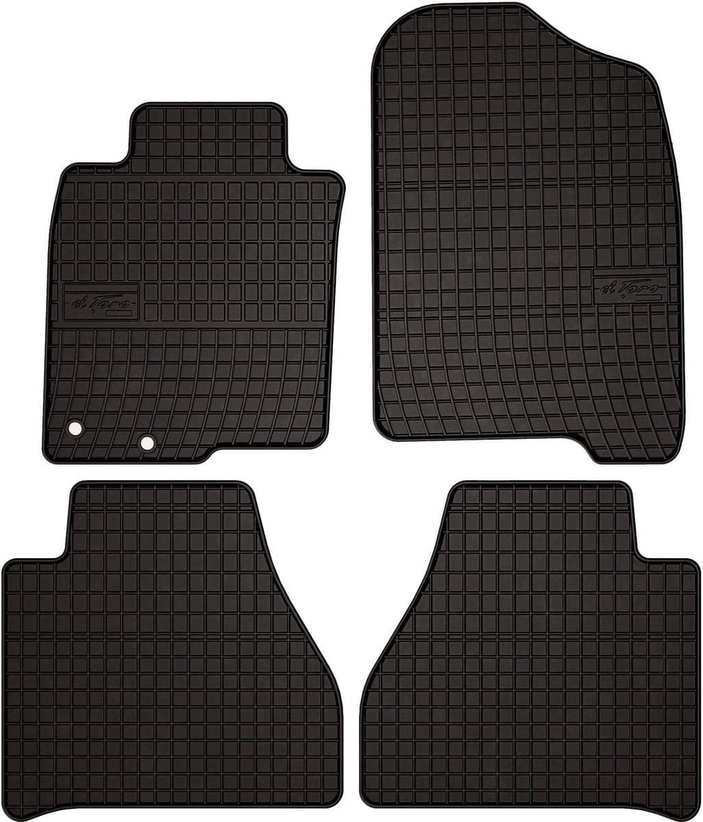 Wielganizator SolidPRO – Rubber Autobanden – Nissan Navara IV 2014-2022 – Zwart – Maatwerk