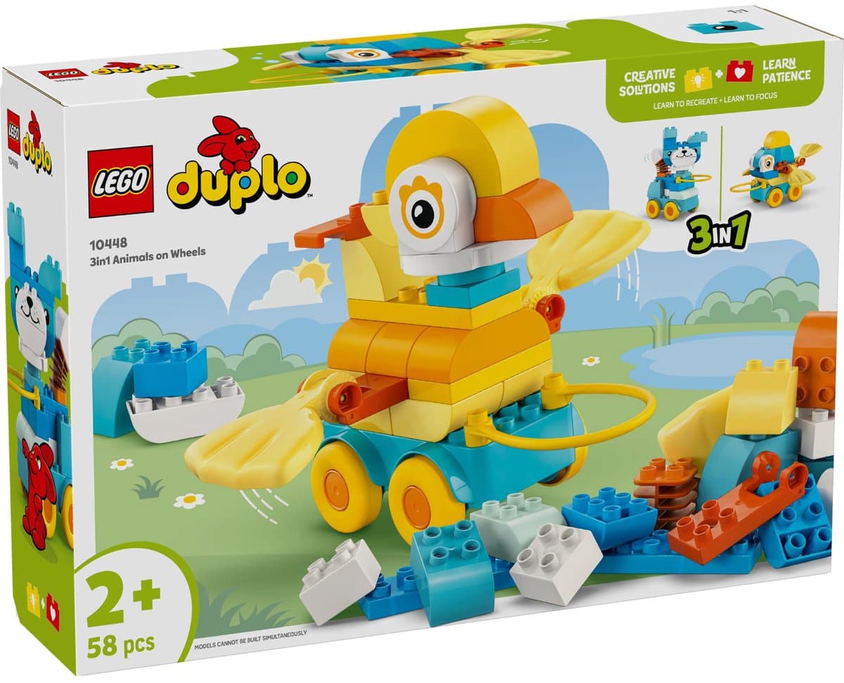 LEGO DUPLO Town 10448 3-in-1 dieren op wielen
