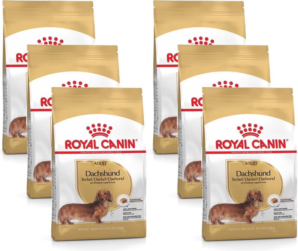 Royal Canin Dachshund Adult - Hondenvoer - 6 x 1.5 kg