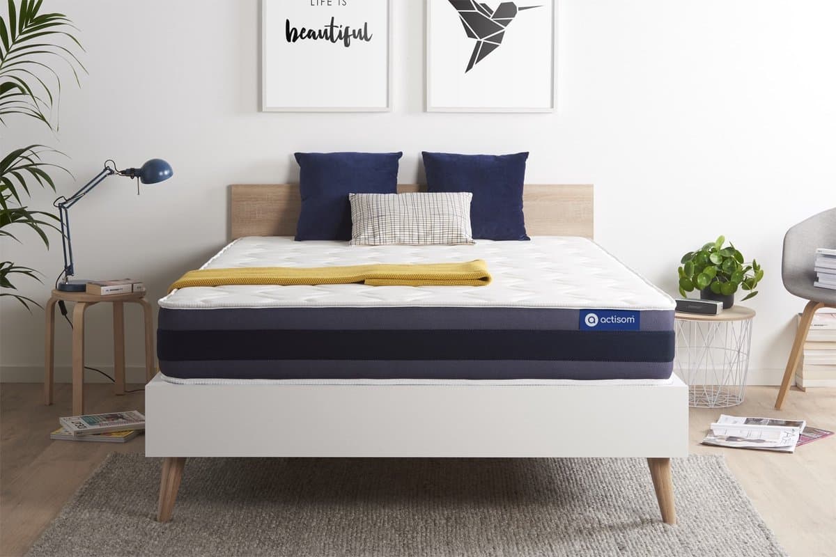 Actilatex morpho matras 120x210cm , Latex en traagschuim , Gebalanceerd, 5 comfortzones