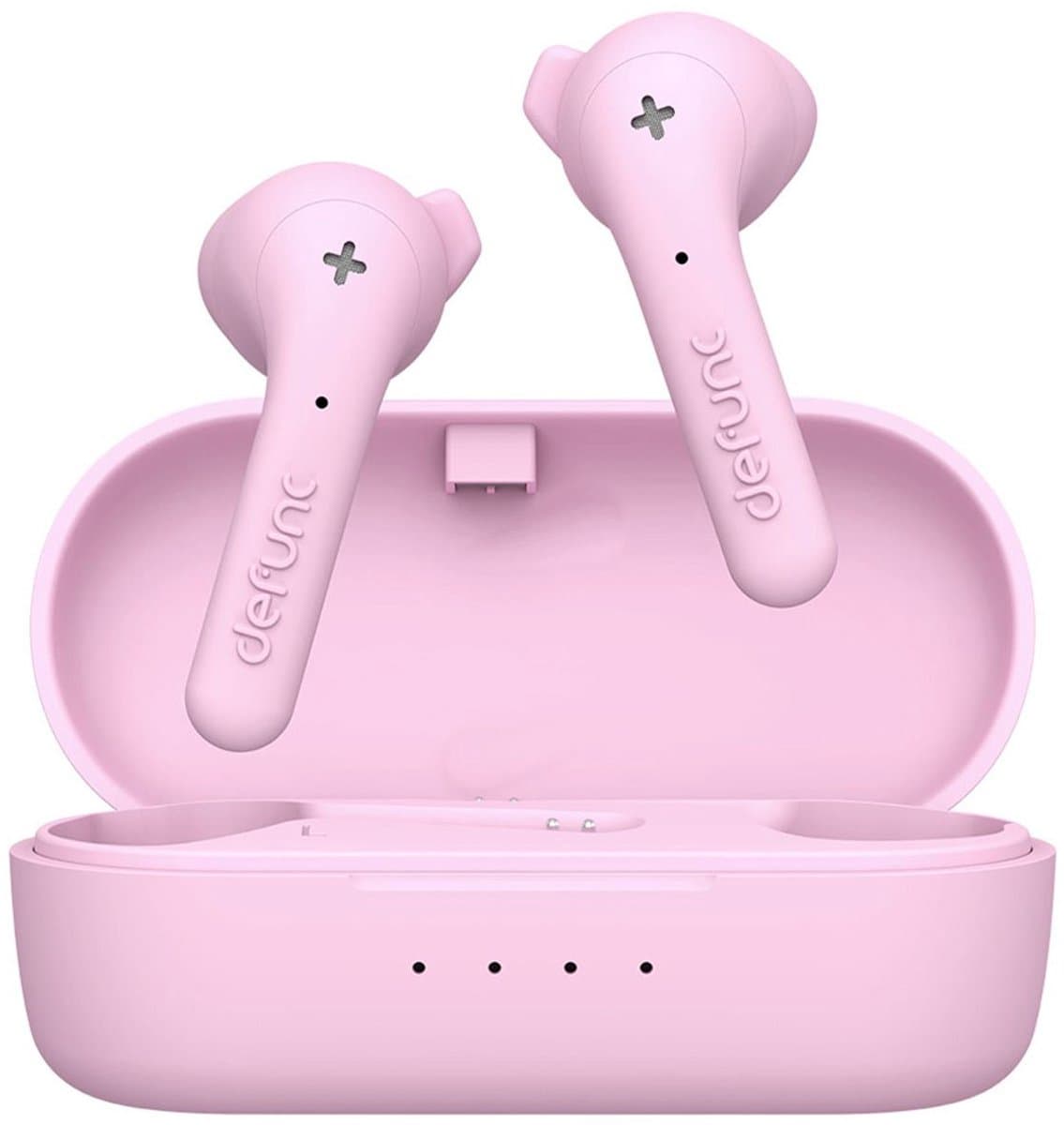 Defunc True Lite Earbuds - Draadloze oordopjes - Bluetooth draadloze oortjes - Met ENC noise cancelling functie - Pink