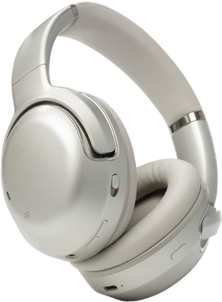 Draadloze Over-Ear-Koptelefoon in Champagne - Met Noise Cancelling-Technologie en Tot 50 Uur Batterijduur