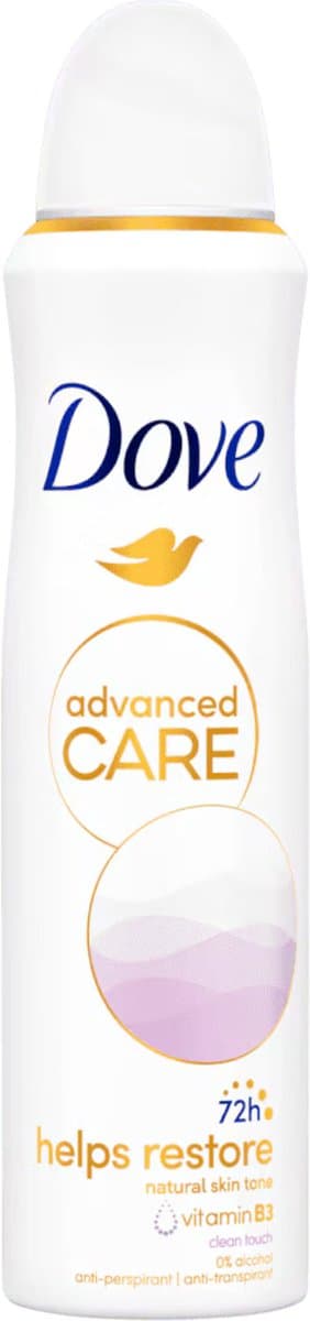 Dove clean touch deodorant spray