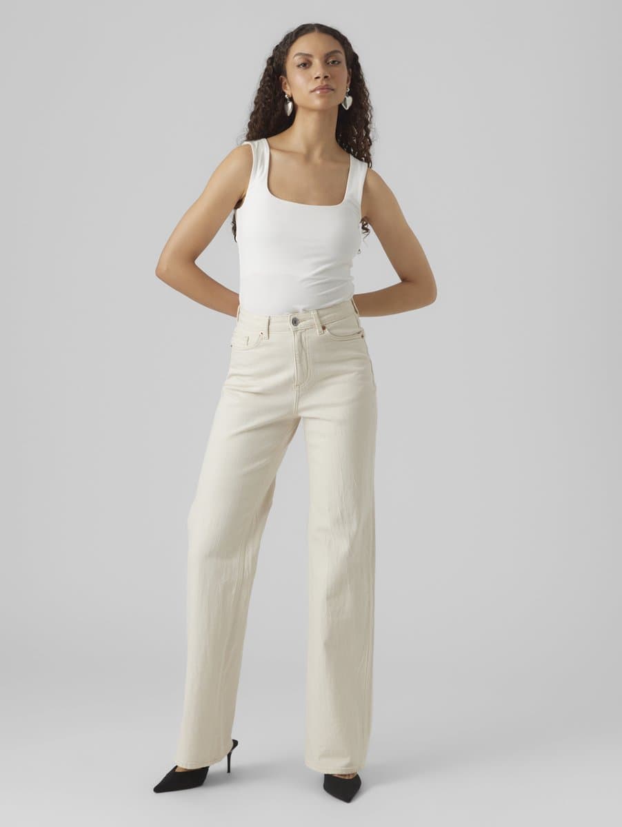 Vero Moda Wide fit jeans VMTESSA High rise Wide fit Jeans