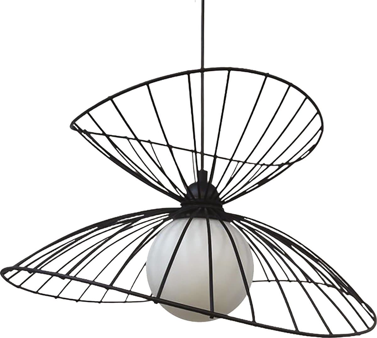 Bamyum Hanglamp Vertigo, Metaal Zwart Moderne Lamp