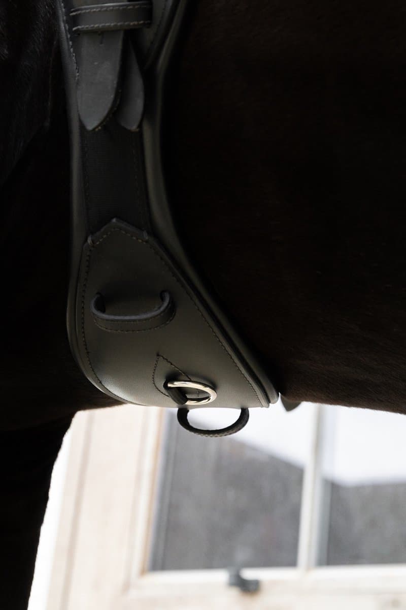 Kentucky Horsewear - Anatomische Korte Singel zwart 55 cm