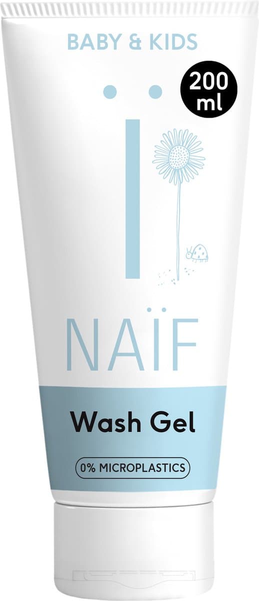 NAIF reinigingsgel voor baby's en kinderen 200 ml