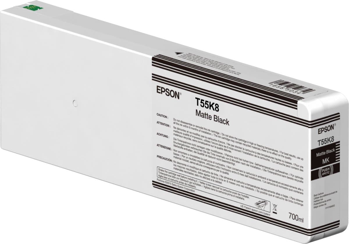 Epson T55K800 inktcartridge 1 stuk(s) Origineel Zwart