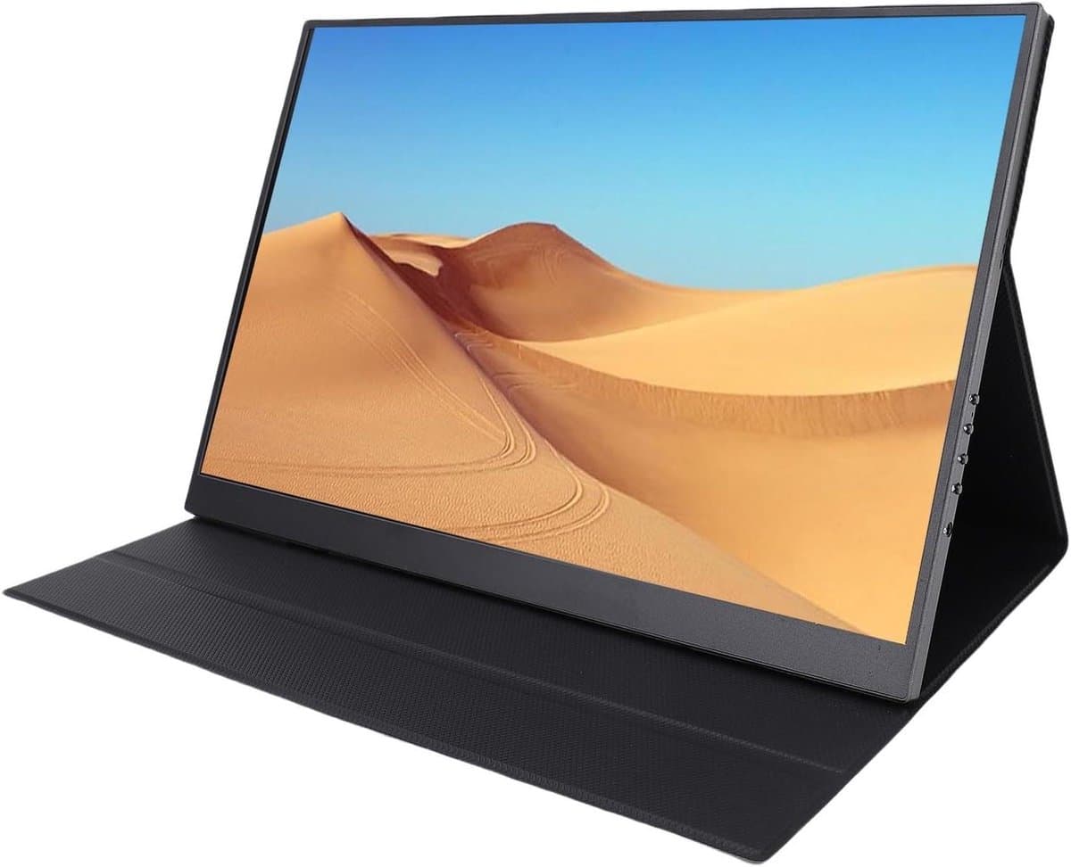Draagbare Monitor - Externe Monitor - Productiviteit Verhogen - 4K UHD Resolutie - 16 Inch - Zwart