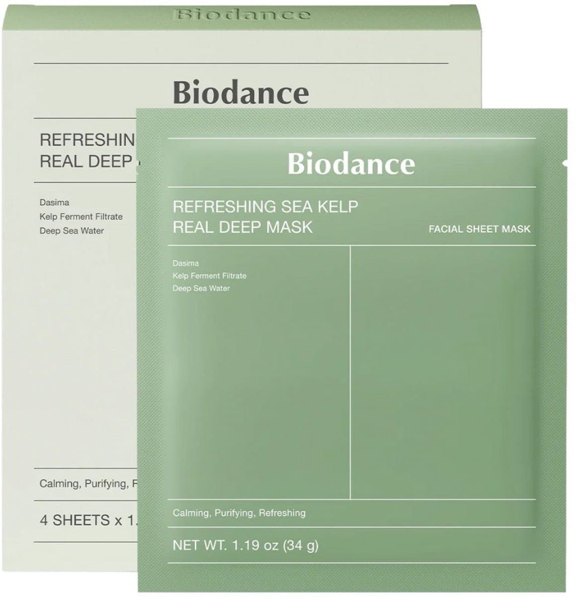 Biodance Refreshing Sea Kelp Real Deep Mask 34 g