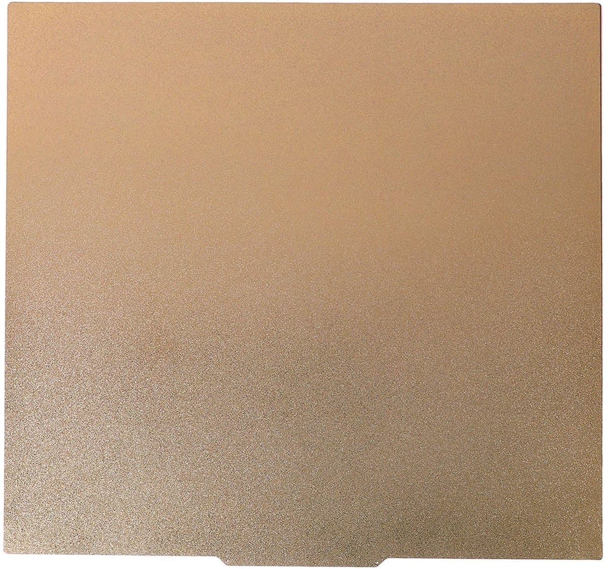 Dailygoods- Bouwplaat Dubbel PEI-getextureerd 500 X 500 Mm - 3D-printer Bedplatform - Magnetische Basis - Flexibel Platform - Hoge Hechting - Uitstekende Printkwaliteit - 3D-printerbed